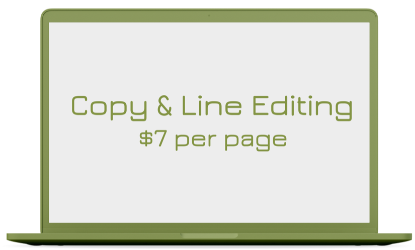 Copy & Line Editing $7 per page